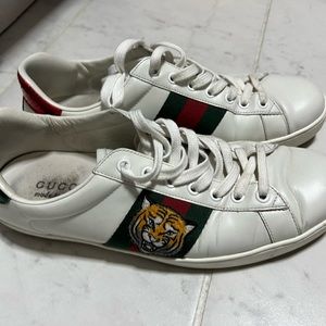 Gucci tiger GG sneakers size US 9